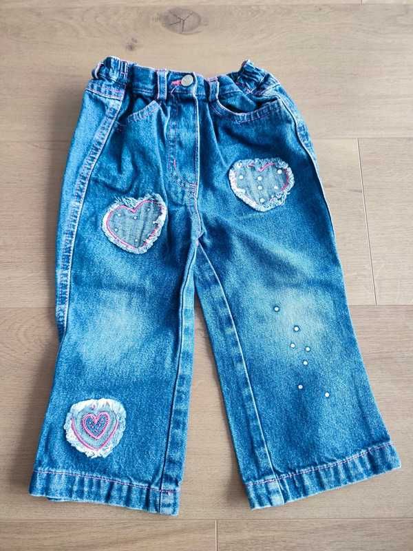 jeansy rozmiar 86-92