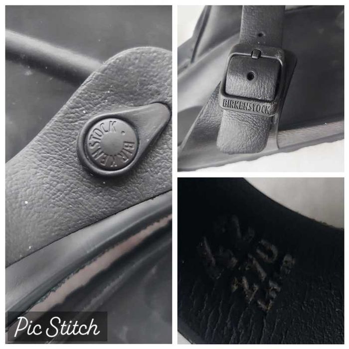 Сандалі в'єтнамки жіночі birkenstock gizeh eva чорні