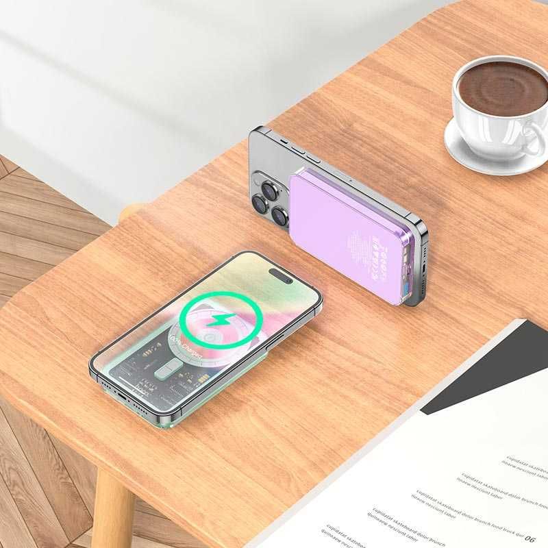 УМБ HOCO Ice Crystal magnetic fast charging power bank Q14 5000mah