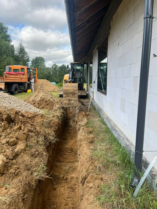 Drenaż działki i domów – odwodnienia, montaż rur drenarskich od A do Z