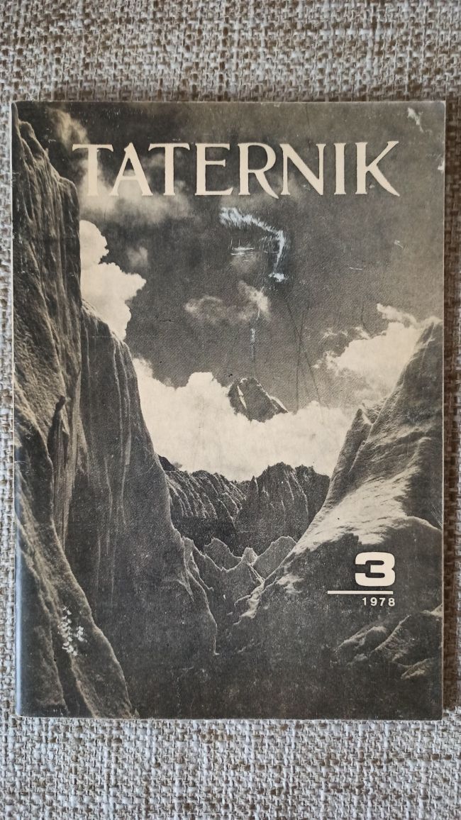 Czasopismo Taternik nr 3 z 1978 roku