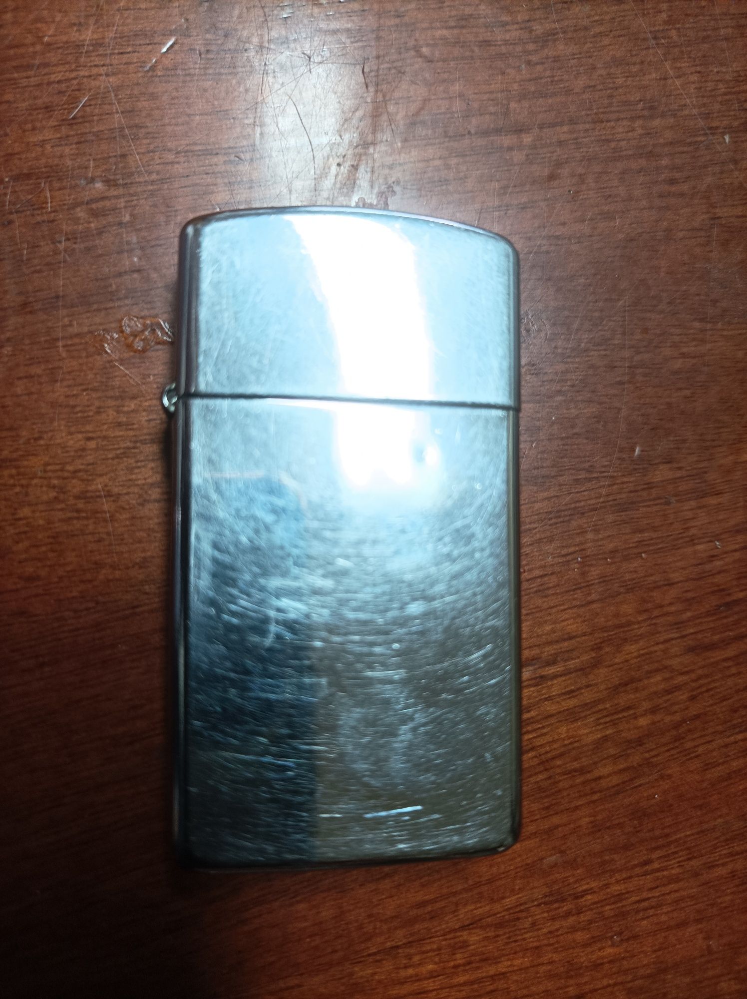 Isqueiro ZIPPO made in  USA prateado pequeno*
