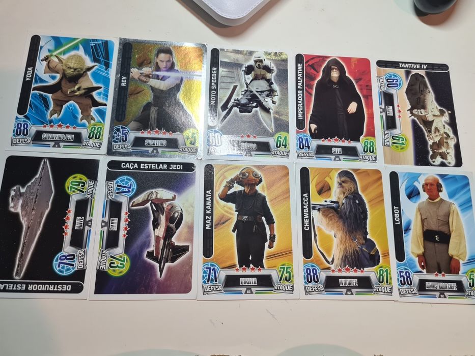 Cartas de star wars: a resistência à venda