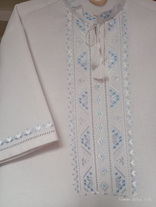 Чоловіча вишиванка на кор.рукав