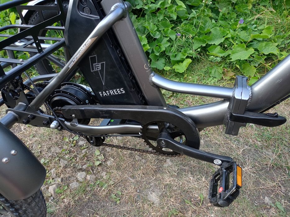 Rower trzykołowy elektryczny e-bike trójkołowiec