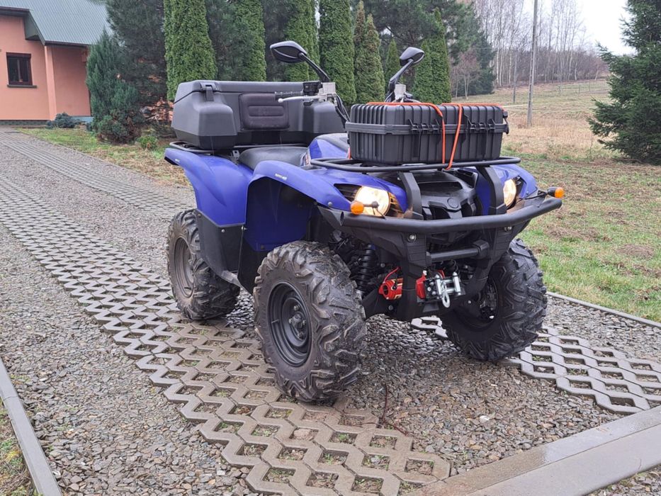 Yamaha grizzly 550 homologcja 4x4 700 kodiak