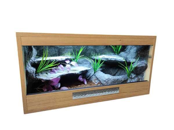 Terrarium tropikalne nr703 80/40/40 dla węża boa pyton DOSTĘPNE
