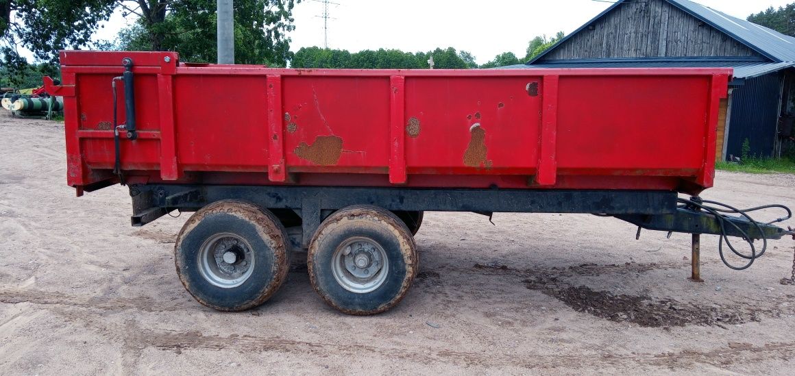 Agromet 9000kg Przyczepa Wywrotka