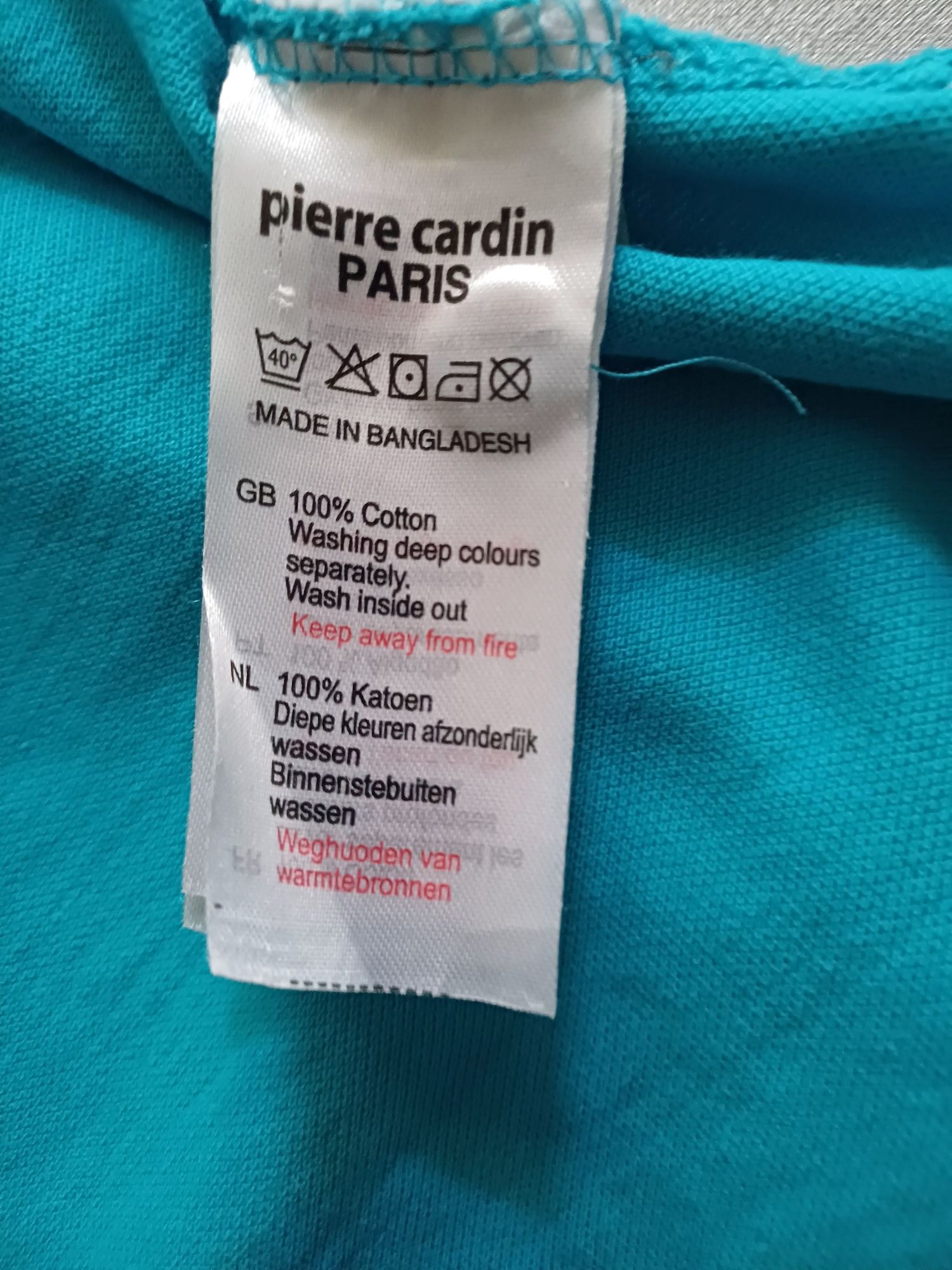 T-shirt męski polo Pierre Cardin Paris rozmiar XL
