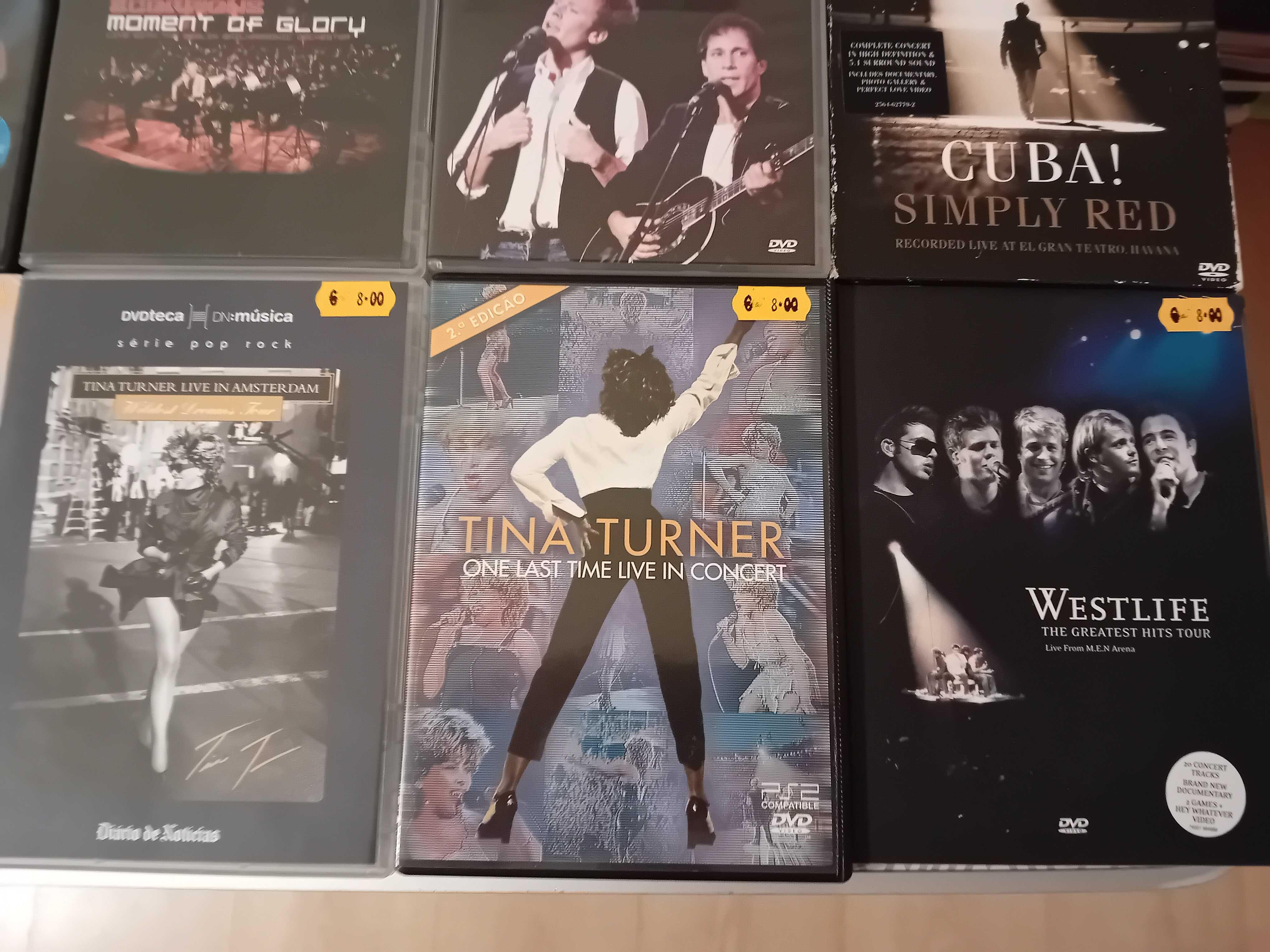 Dvd Musical Concertos Grandes Artistas Internacionais.