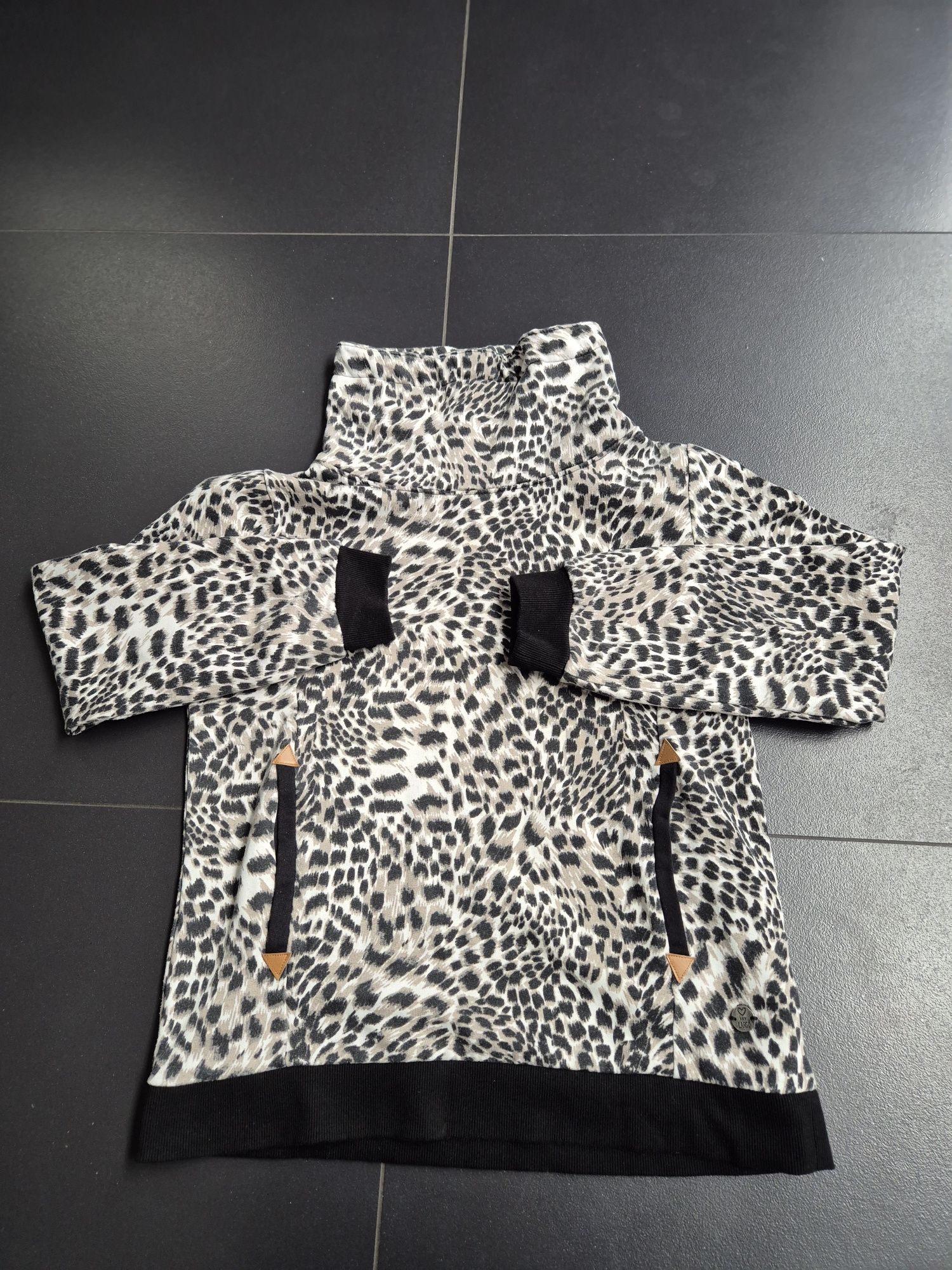 Bluza damska z golfem panterka S key largo