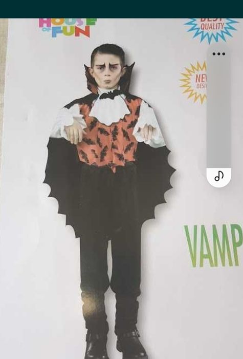 Halloween fantasia Vampiro