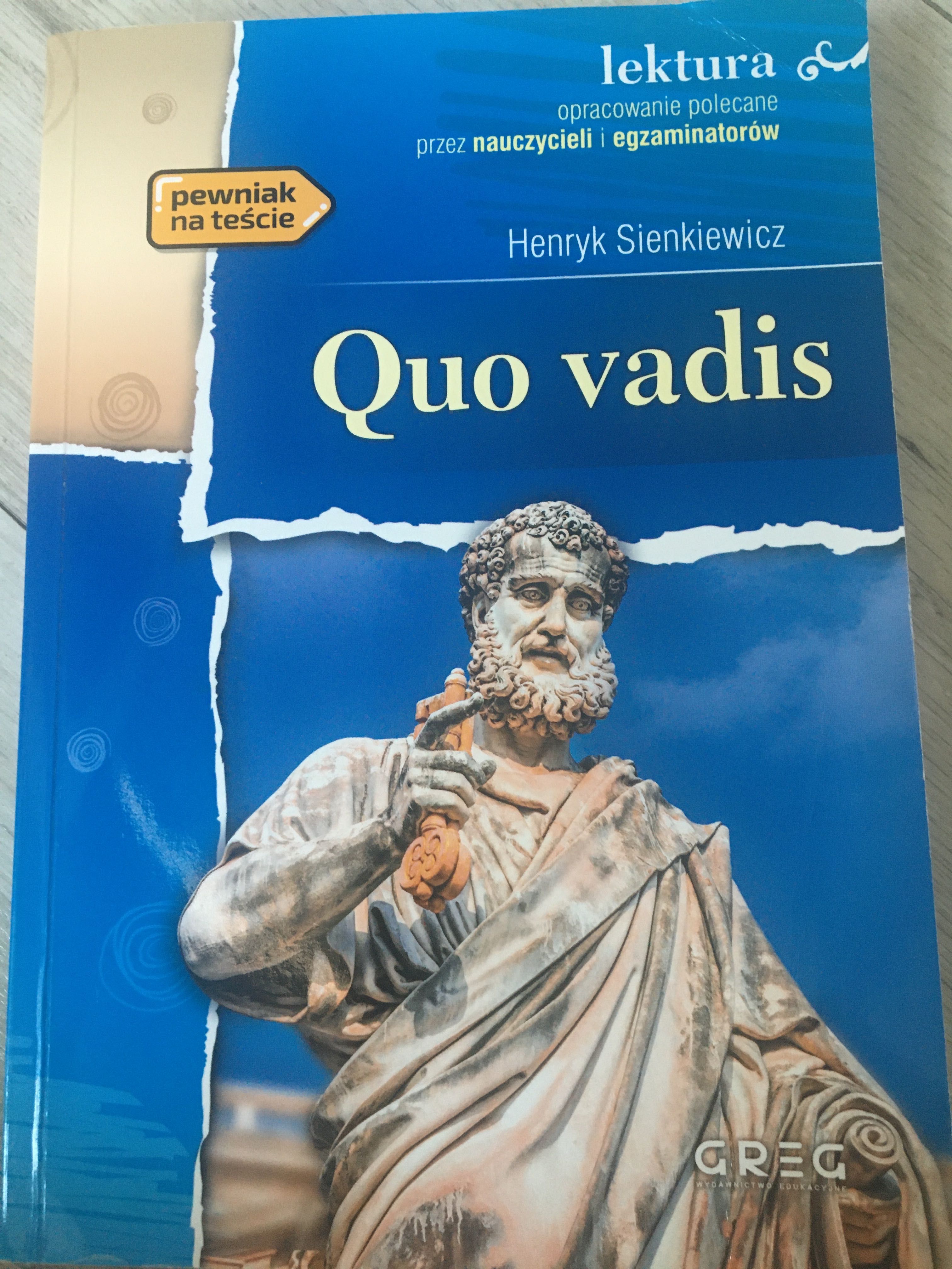 Quo vadis Henryk Sienkiewicz