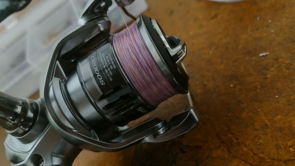 Wędka Mikado Red cut spinning, kołowrotek Shimano nasci 2000