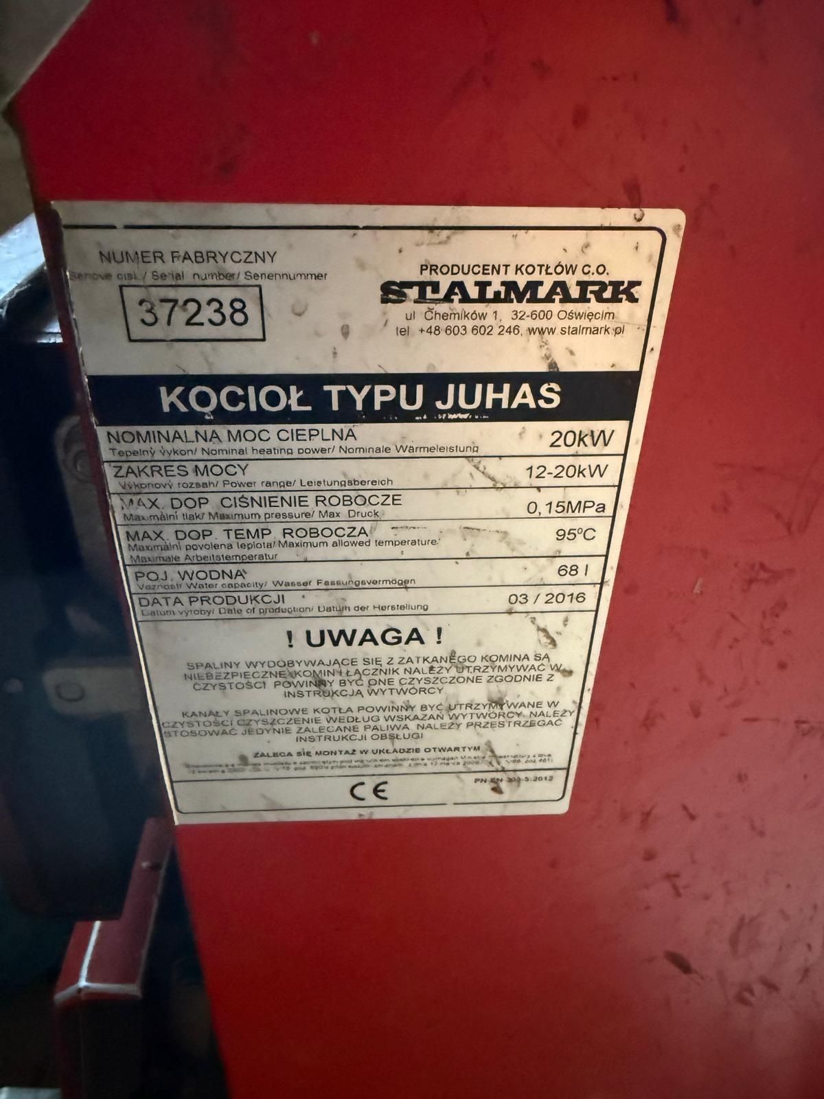 Kocioł Stalmark 20 kW
