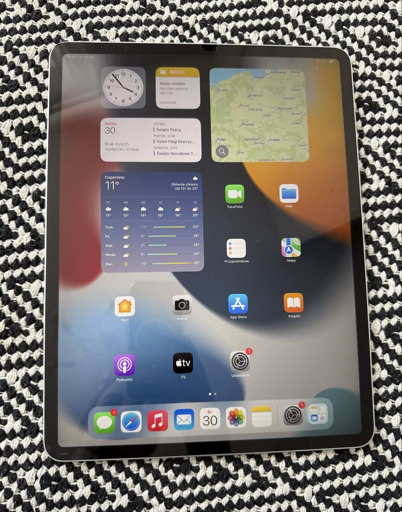 iPad Pro 12.9 256 GB 3 generacja WIFI