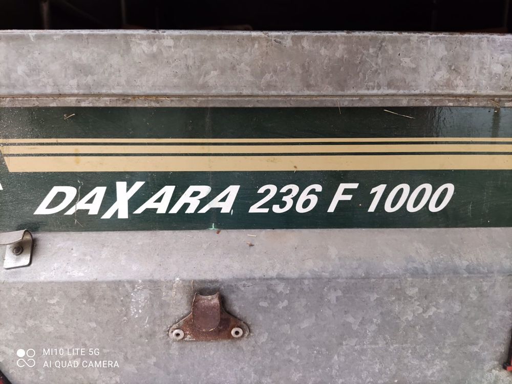 Atrelado / Reboque de carga DAXARA 236 F 1000