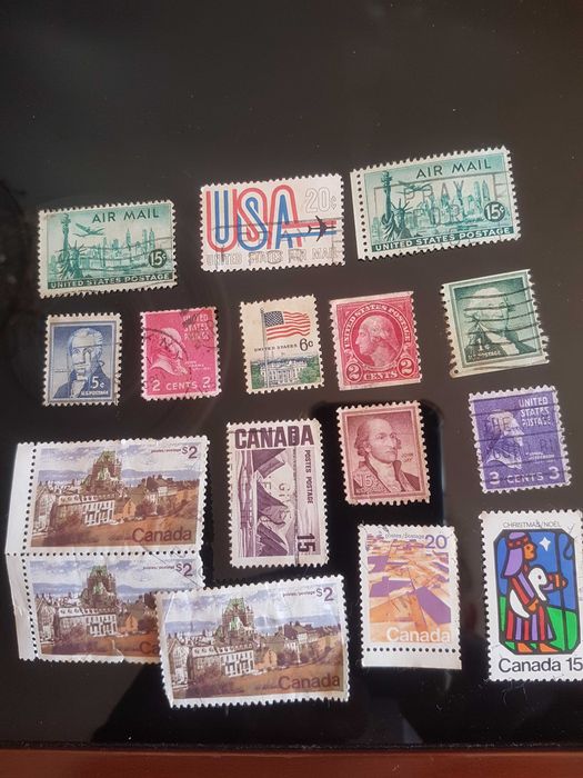 Selos Antigos de USA e Canadá