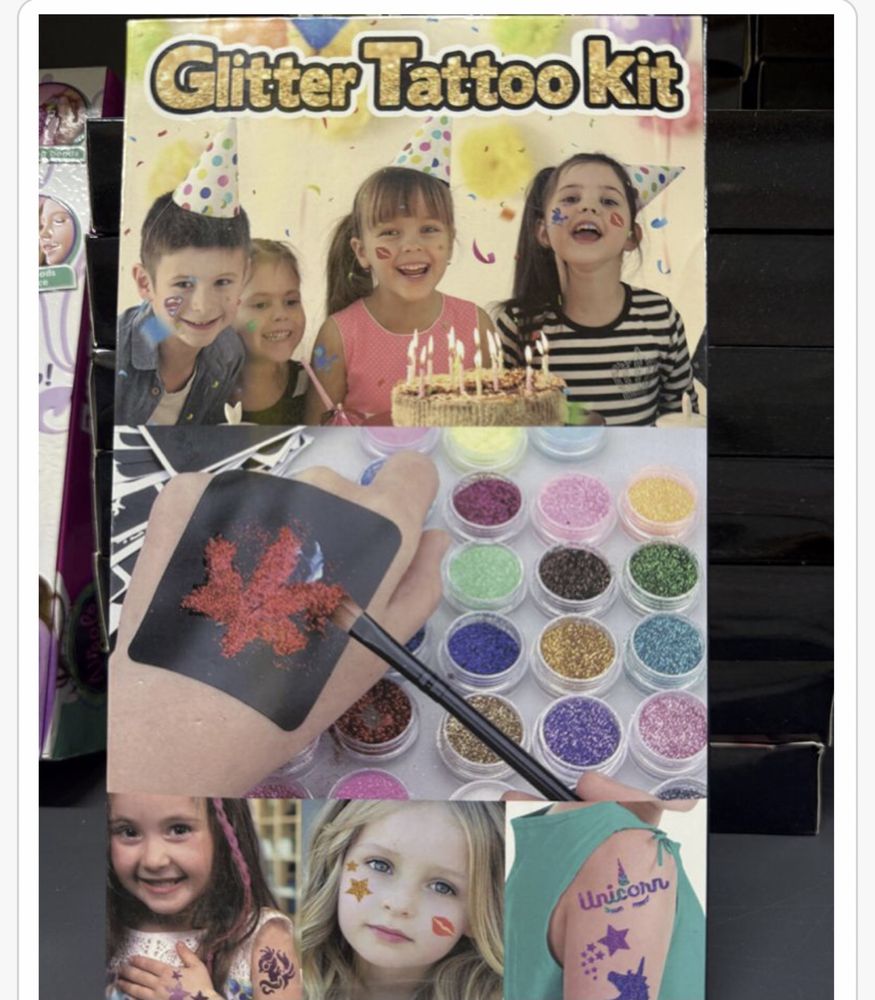 Zestaw do robienia tatuazy dla dzieci