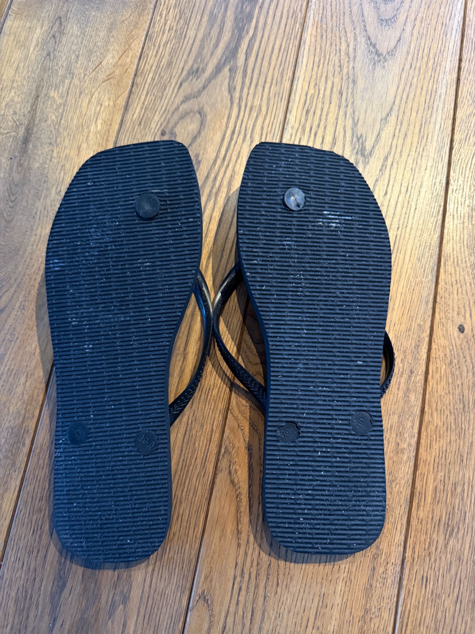 japonki havaianas x zara 39/40 czarne używane
