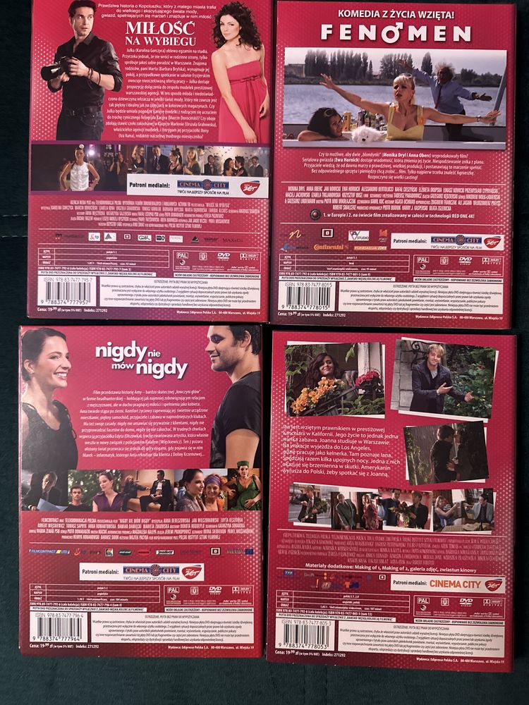 Kolekcja filmów DVD