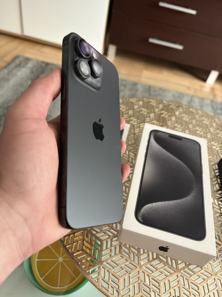 Iphone 15 Pro Max Black Titanium 256GB