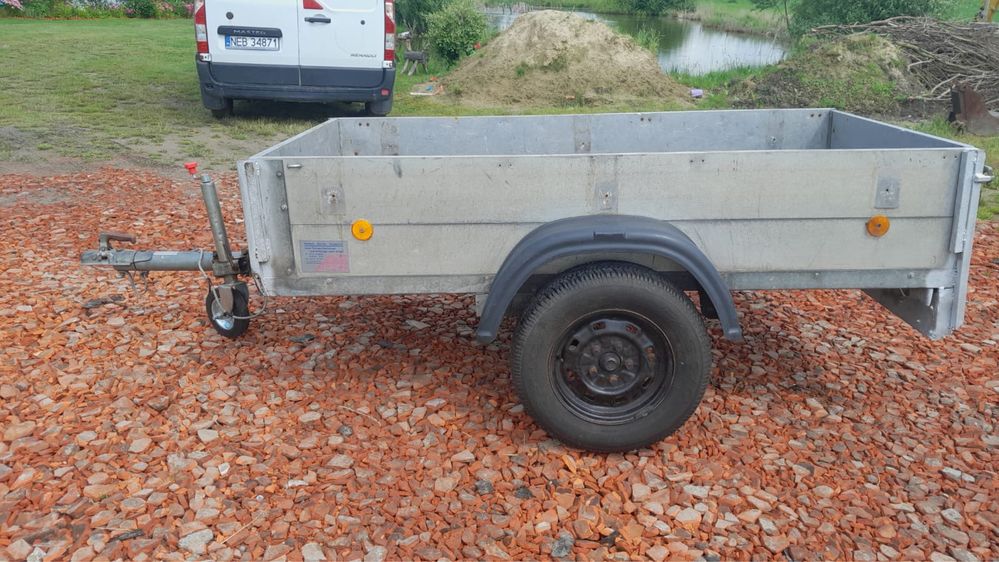 !!! Przyczepa DAV-Limburg lekka do 750kg Zarejestrowana Nowe Oc !!!
