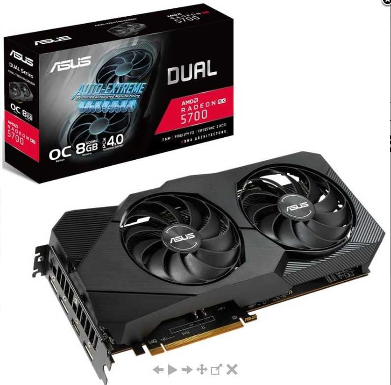 Asus Dual Radeon RX 5700  EVO OC 8GB GDDR6