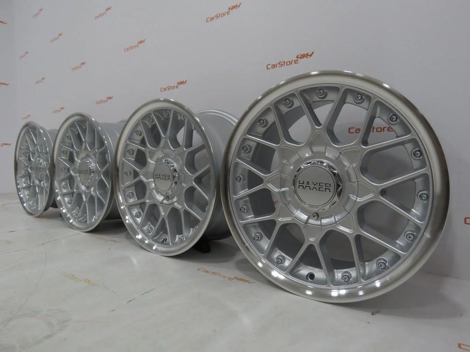 Jantes Haxer HX025 15 x 7 et 25 4x100 + 4x114.3
