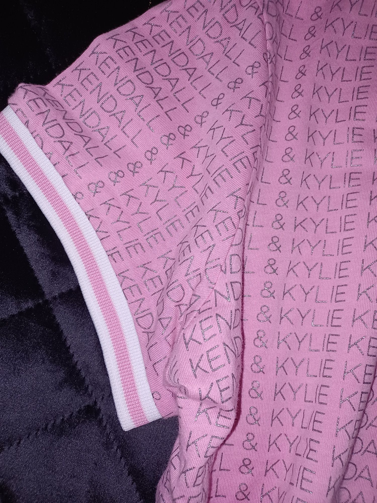 T-shirt Kendall&Kylie S róż