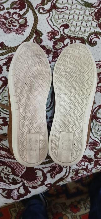 Стильні чоловічі кеди Next, Коричневі (Розмір 44)