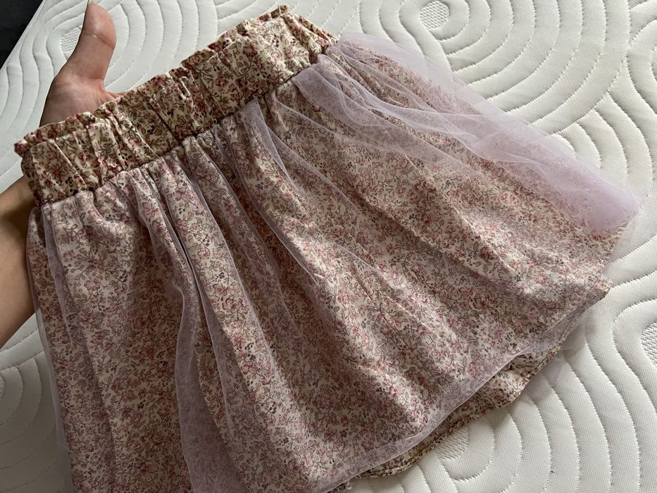 Spódniczka tiulowa tiul dla dziewczynki niemowleca