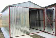 Garaż blaszany 3x5 DWUSPAD garaże blaszane 3x6 4x5 4x6  CAŁA POLSKA