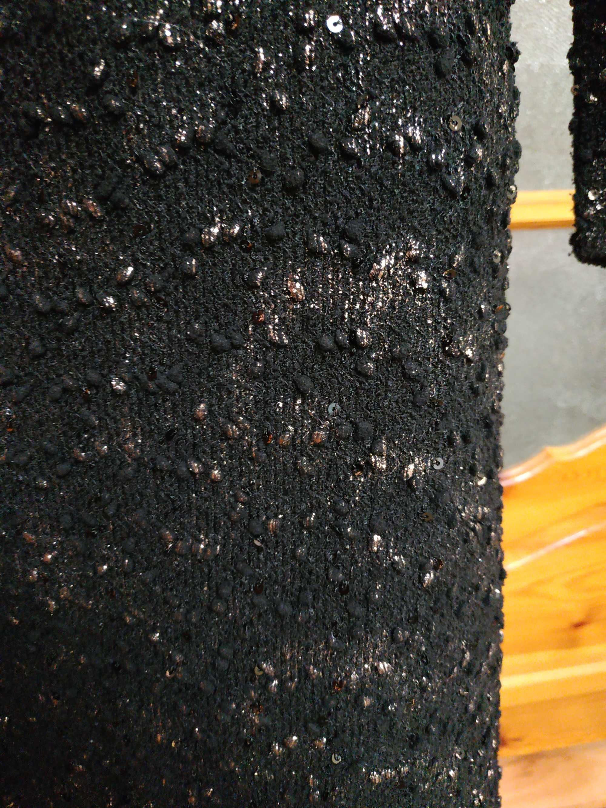 Ошатна тепла чорна святкова сукня футляр для дівчат від Next 50 розмір