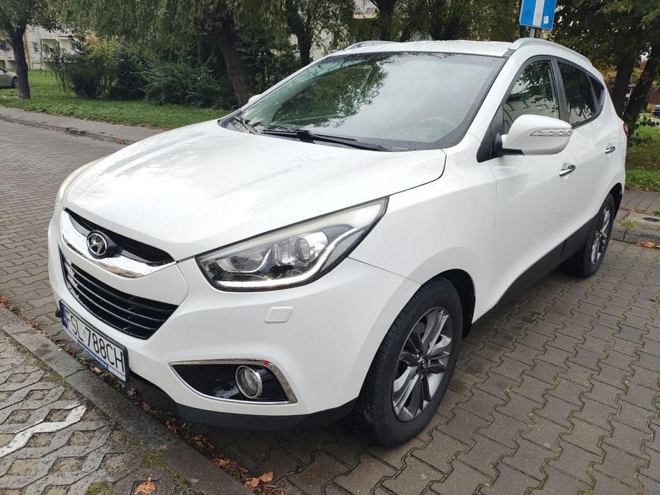 Hyundai ix35 159tys Automat 2.0Crdi 4WD 4x4 2014 BLACK EDITION SKÓRY L
