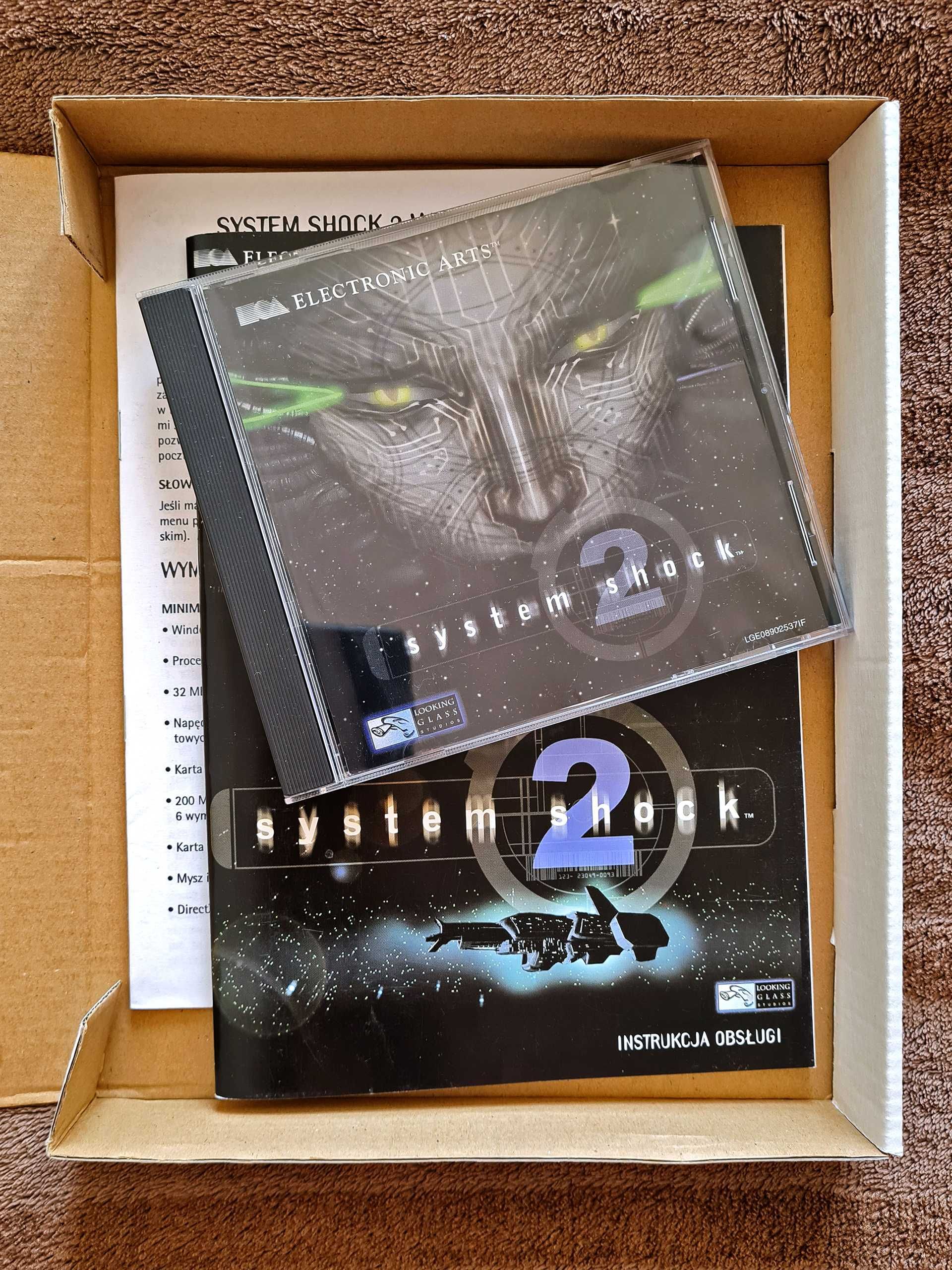 SYSTEM SHOCK 2 II - 1999 - PC CD - Big Box - Wydanie Polskie PL