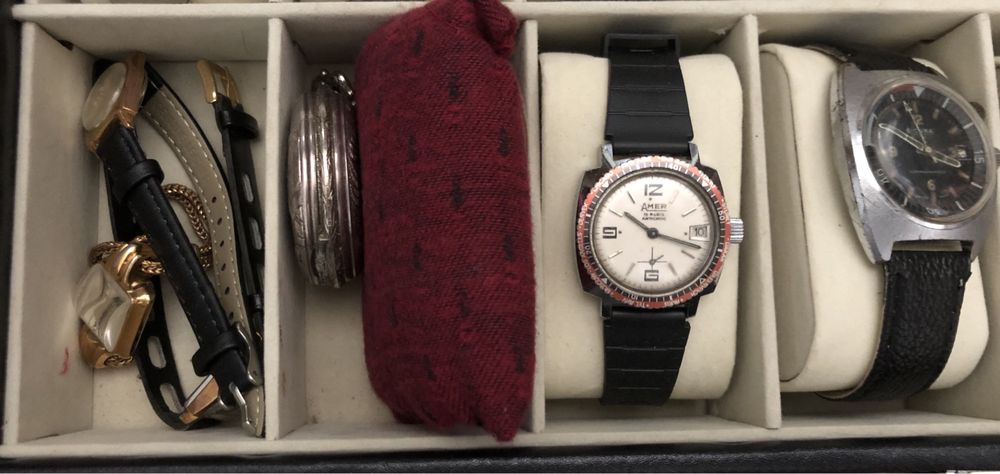 Relogios varios de pulso e bolso