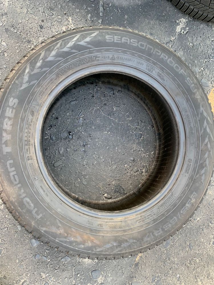 Шини 235/65 R17 пара Nokian 2021p зима 7,2мм