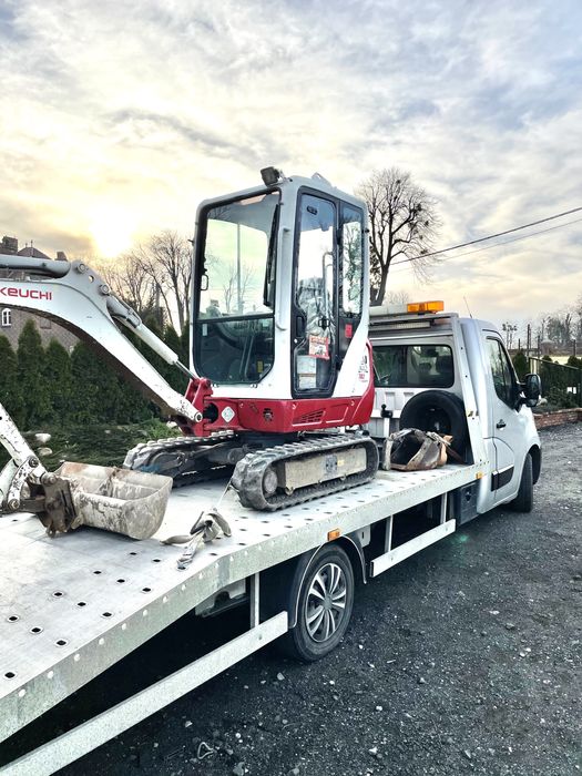 Minikoparka wynajem, usługi minikoparką, fundamenty przyłącza sieci
