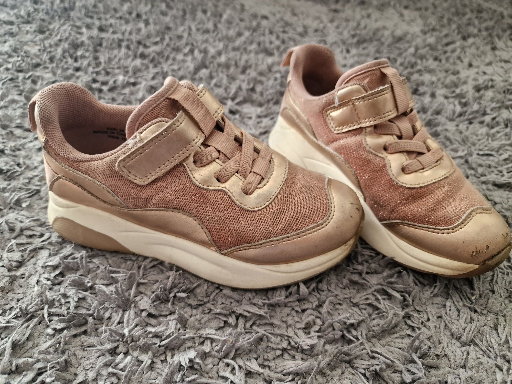 Buty sneakersy adidasy dziewczęce H&M rozmiar 28
