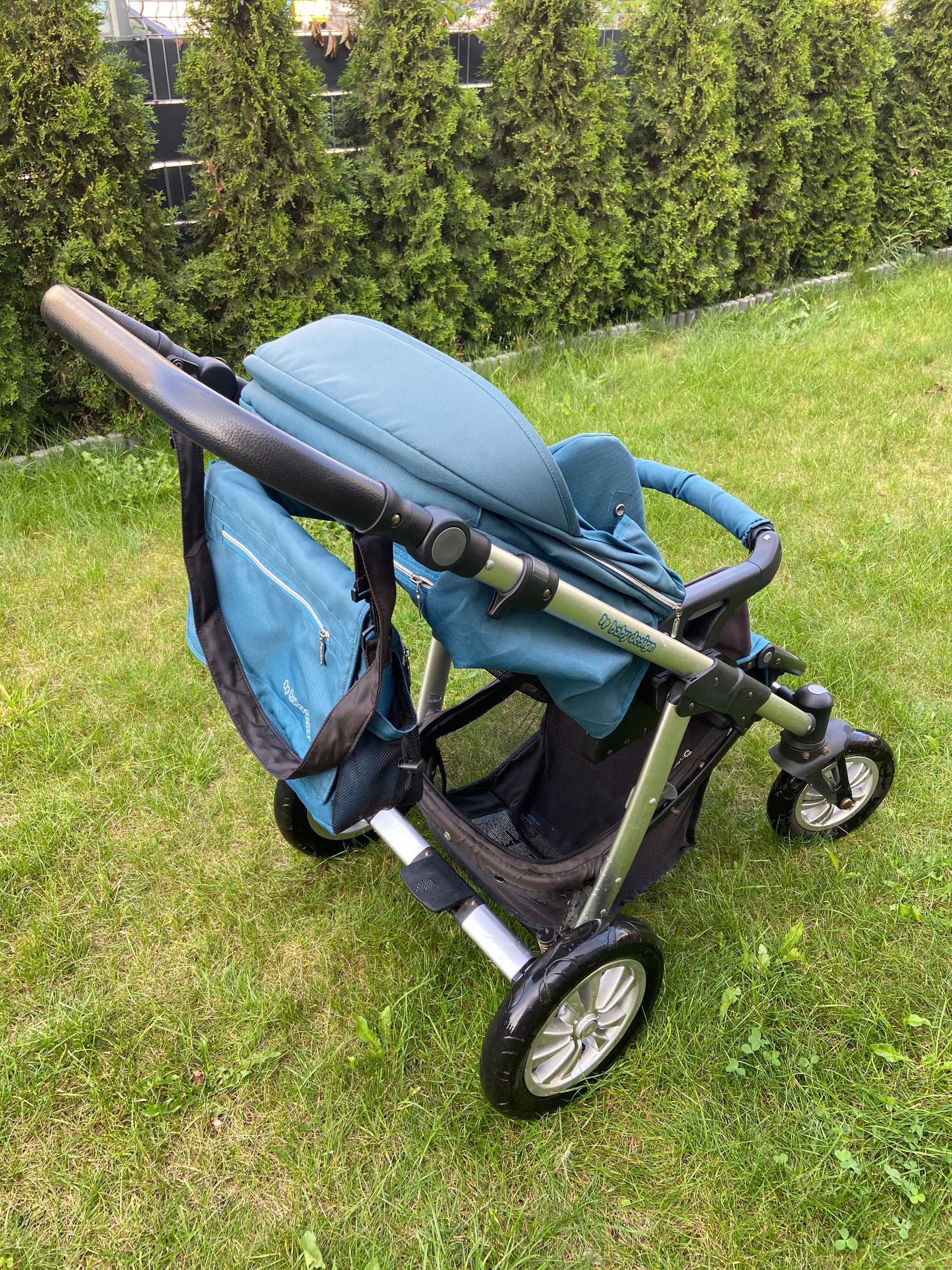 Wozek 2w1 Baby Design Lupo Comfort + adaptery do fotelika