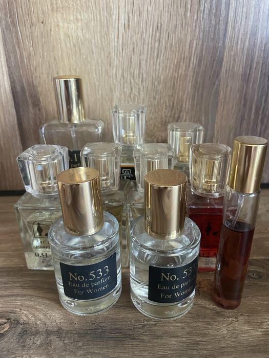 Zestaw wód perfumowanych różne