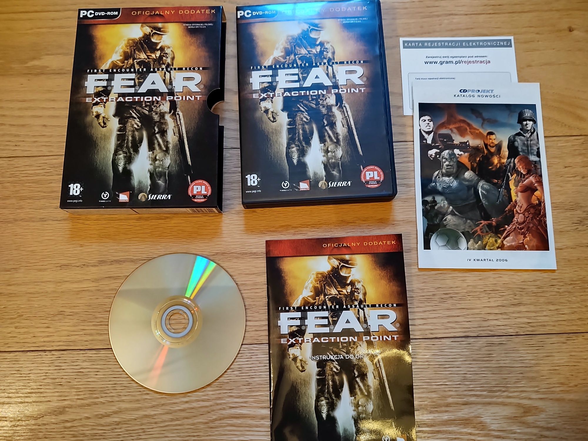 Kolekcja Fear + fear extraction point + fear perseus mandate