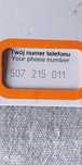 Łatwy numer telefonu