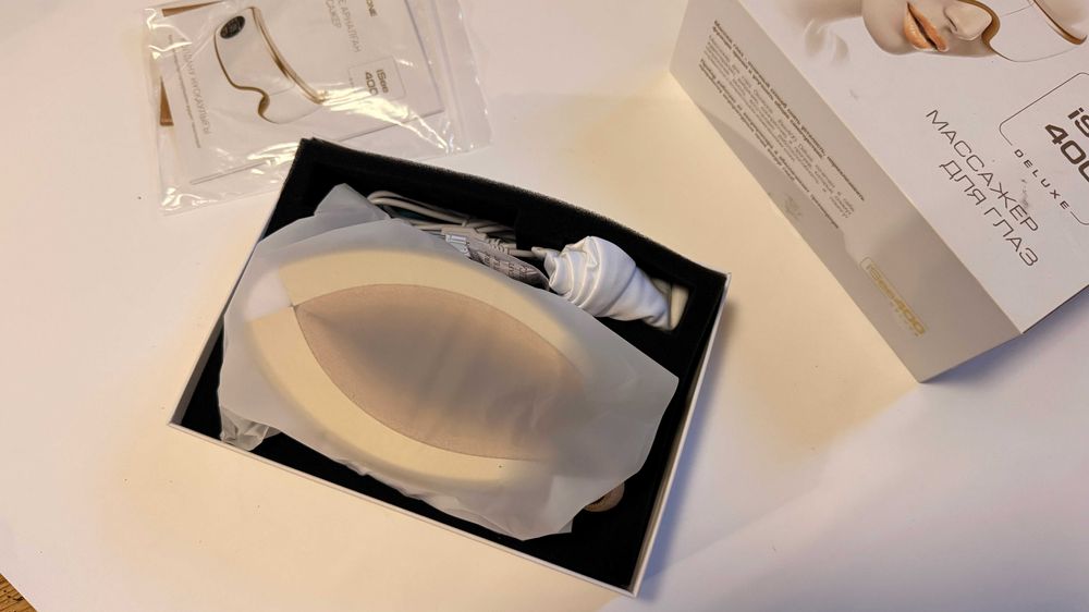 Масажер для очей Gezatone iSee 400 Deluxe — новий, у коробці