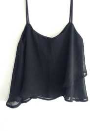 Top preto elegante