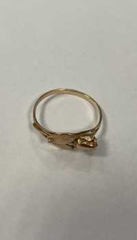 Złoty pierścionek pr 583 r. 17 1,68 g