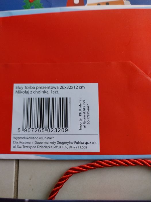 Zestaw torebek prezentowych