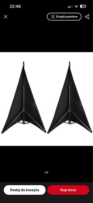 Osłona na statyw kolumnowy krzyżak