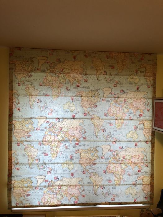 Roleta rzymska uszyta w profesjonalnym salonie dekoracji okna